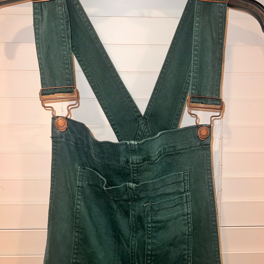 Judy Blue Dark Teal Denim Overalls